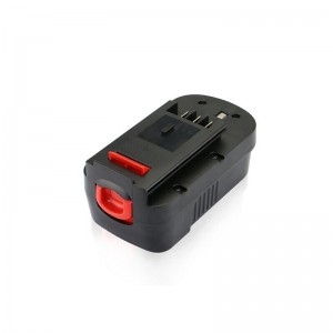 Remplacement de la batterie pour perceuse sans fil 18V 2000mAh Ni-Mh pour Black \u0026 Decker A18, A18E, A1718, A18NH, HPB18, HPB18-OPE