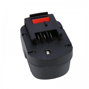 Pour Black \u0026 Decker Batteries pour outils électriques sans fil Ni-Cd A1712, A12, A12EX, FSB12, FSB120B, FSB120BX, BD-1204L, B-8315, BPT1047 12V 1700mAh