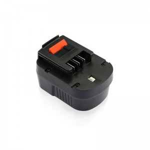 Batteries de remplacement rechargeables pour outil sans fil Ni-Mh 12V 3000mAh pour Black \u0026 Decker A1712, A12