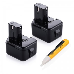 Batteries de rechange pour outils électriques Ni-Cd 12V 1500mAh pour Hitach EB1215, EB1214S, EB1220HS