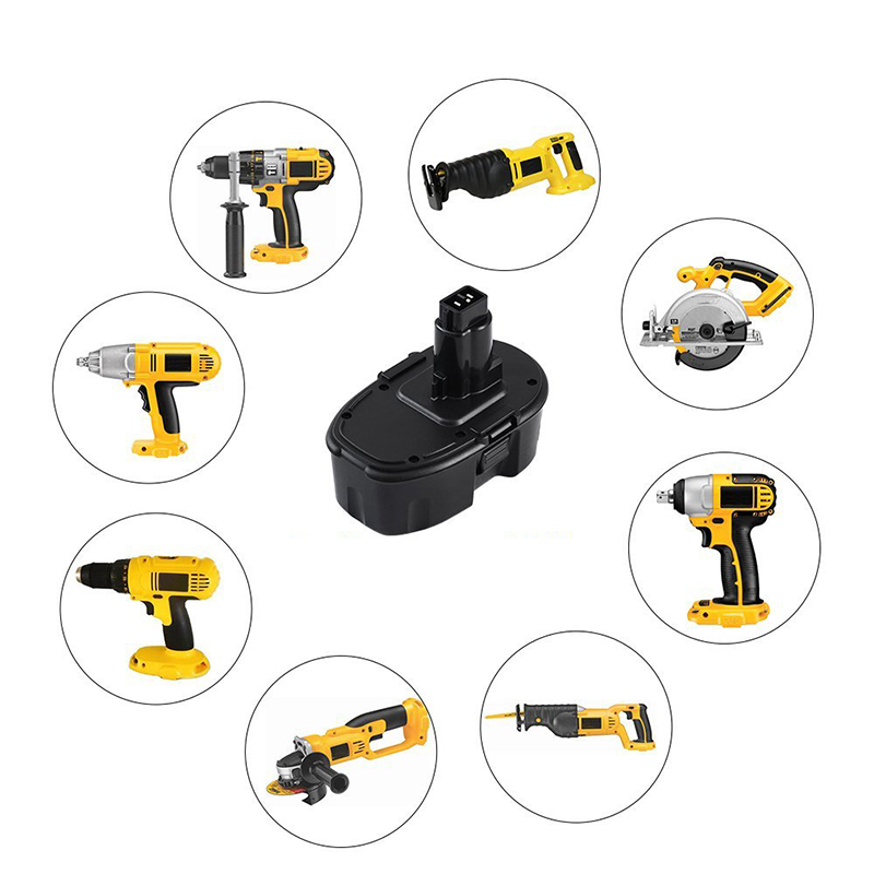 Cellules de batteries de remplacement de 18 volts Ni-Cd pour la batterie Dewalt 18V